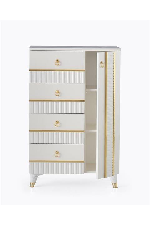 SİVAS GÖZDE MOBİLYA Modern Dolaplı Çekmeceli Mutfak Dolabı