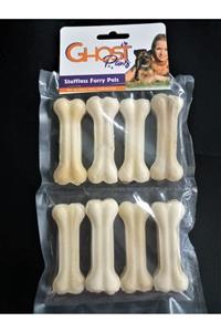 Ghost Paws Küçük Irk Ve Yavru Pres Kemik 7 Cm Xs Boy 8'li Paket Beyaz Ghostpaws