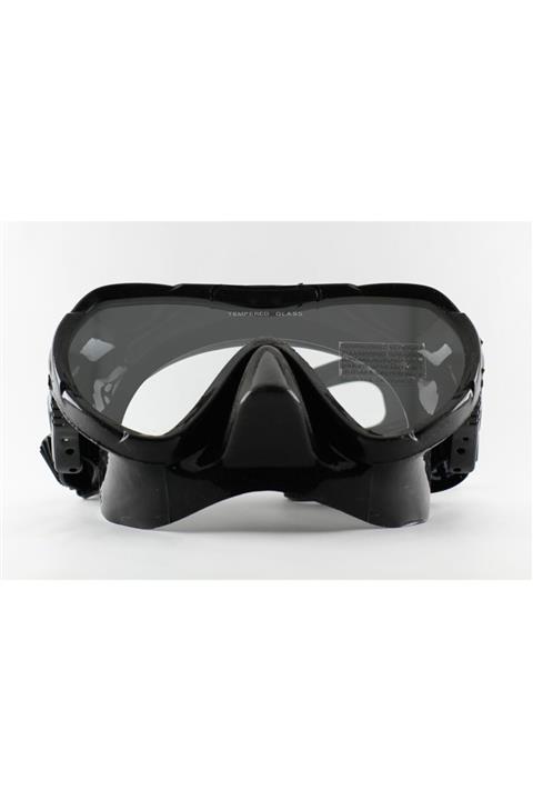 BERMUDA Aydeniz Toptan- Full Silikon Dalış Maskesi Siyah Profesyonel 299