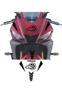 Oracal Yamaha R25 Ön Grenaj Sticker Set