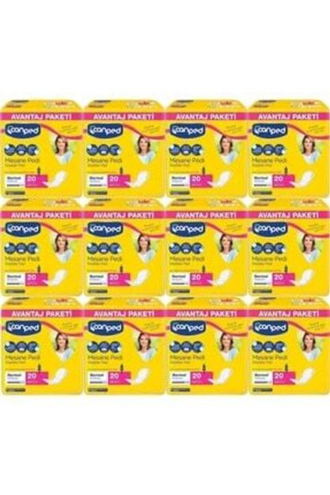 Canped Mesane Pedi Avantaj Paket M-orta Boy Normal 240 Adet