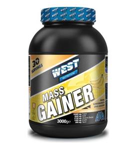 West Nutrition Mass Gainer Karbonhidrat Tozu 3000 gr Muz Aromalı