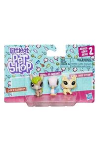 Littlest Pet Shop Mini Miniş Figür Üçlü Paket E0214-e0457