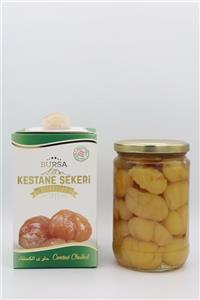 Kasım Efendi Kavanoz Duble Glikozsuz Kestane Şekeri 1kg