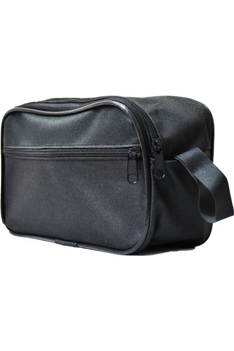 MysiaStyle Askeri Traş Çantası Çift Fermuarlı