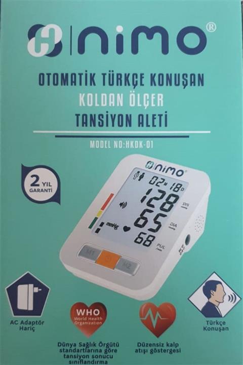 Nimo Hkdk-01 Otomatik Üst Koldan Konuşan Tansiyon Aleti Ld-579