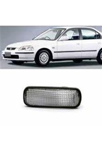 DizaynAutoGarage Honda Civic Ies 2000 Çamurluk Sinyalleri Seti Sağ Sol Beyaz