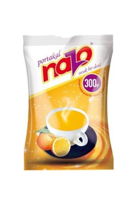 NAZO Portakal Aromalı Içecek Tozu 300 Gr 12 Adet 123kırmızı