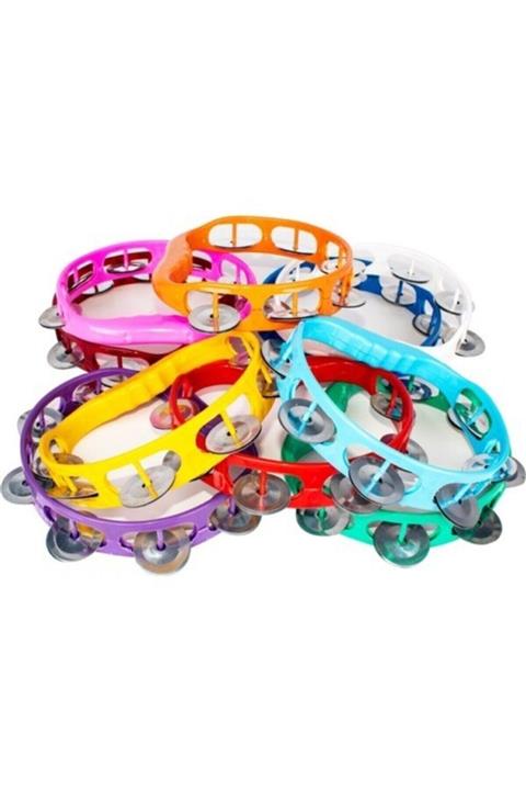 Ofismalzemesi Kına Defi Plastik Tef 10 Adet Karışık Renk