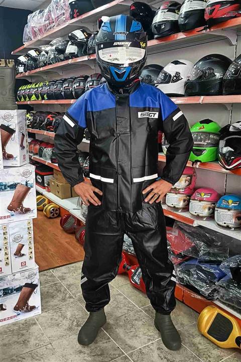 Forte GT Gt Cepli Ve Reflektörlü Yağmurluk Takım Mavi