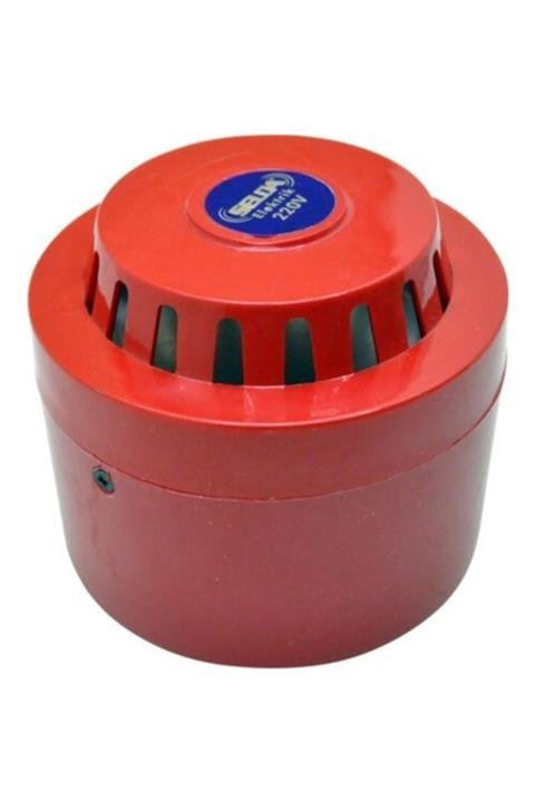 Selda Yangın Alarm Ihbar Ikaz Sireni Acil Durum Korna 220 Volt Alarm Korna Siren 85 Desibel Ses Plastik