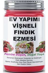 SPANA Vişneli Fındık Ezmesi Ev Yapımı Katkısız 330gr