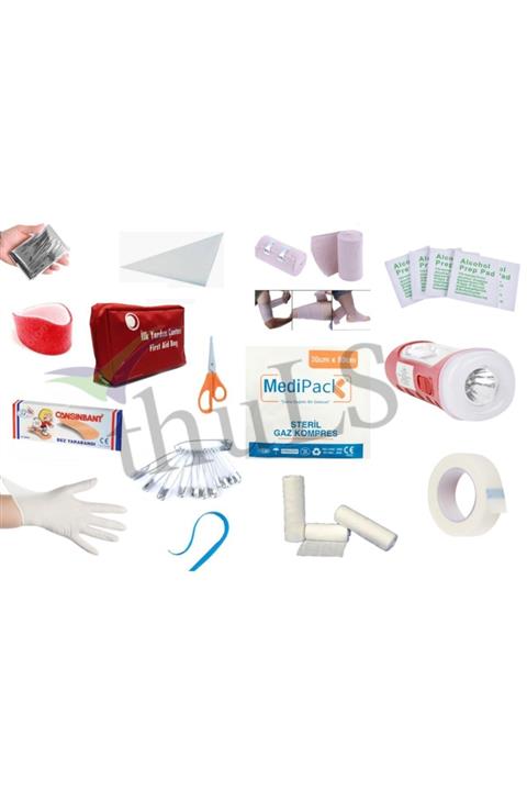 otodemir Araç Ecza Çantası Ilk Yardım Kiti Araba Ecza Çanta