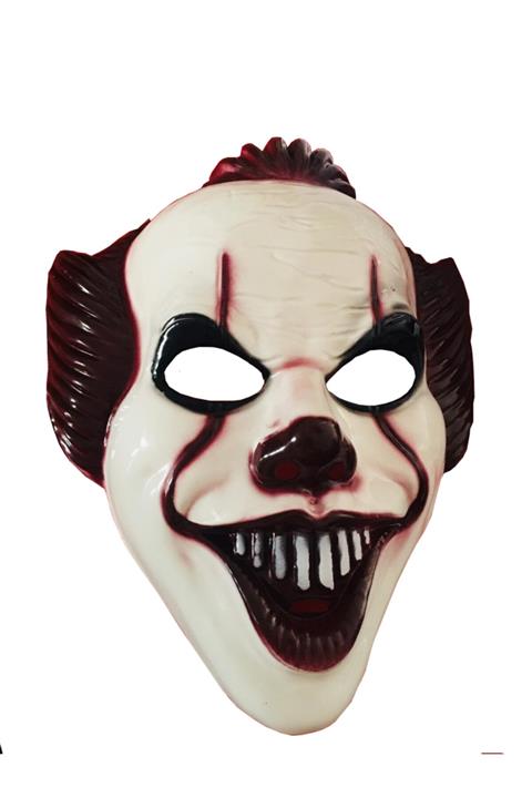 EventPartyStore Cadılar Bayramı Halloween Pennywise Korku Palyaço Maske