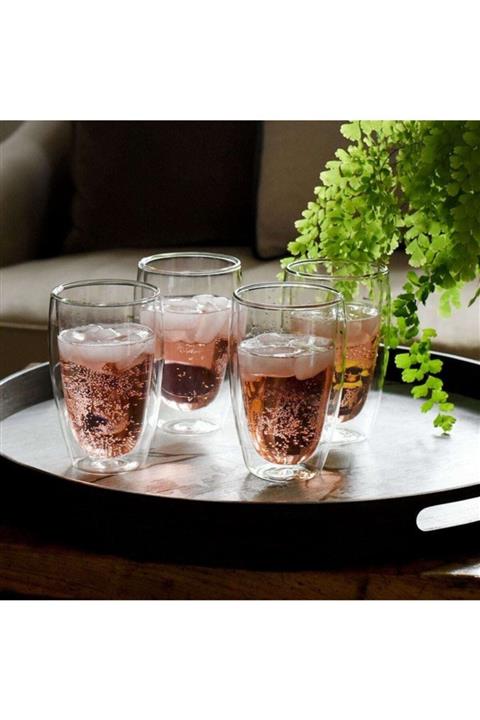 Milena Home Çift Cidarlı Bardak 6 Adet