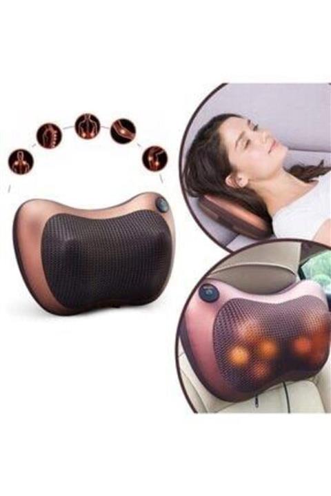 Medilix New Model 8 Toplu Ovmalı Boyun Sırt Ayak Bel Masaj Yastığı