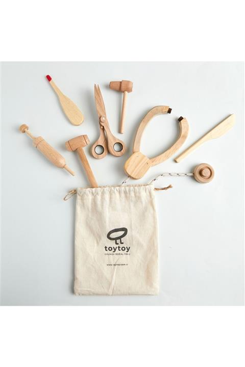 ToyToy Ahşap Doktor Seti