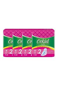 Orkid Maxi Uzun Hijyenik Ped 32’li (8x4’lü Paket)