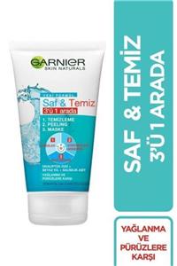 Garnier Saf & Temiz 3'ü 1 Arada Yağlanma Ve Pürüzlere Karşı Temizleme Jeli 150 Ml 360054068