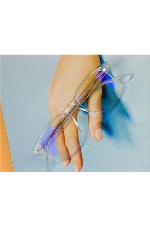 TrendMilano Unisex Mavi Işık Ekran Koruyucu Gözlük Tm0004402