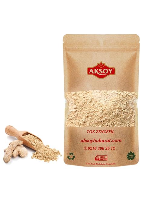 Aksoy Baharat ve Kuruyemiş Toz Zencefil 500 Gr