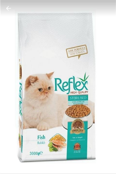 Reflex Kısırlaştırılmış Yetişkin Kedi Maması 3 Kg
