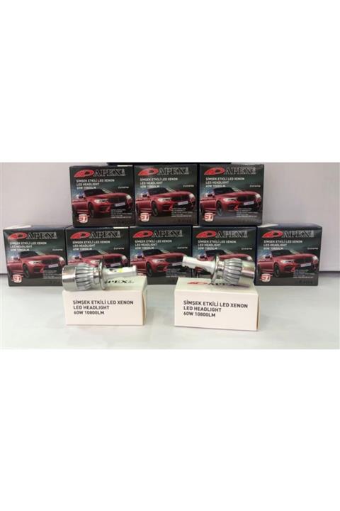 APEXİ Led Xenon Marka 10800 Lümen H7 6000k