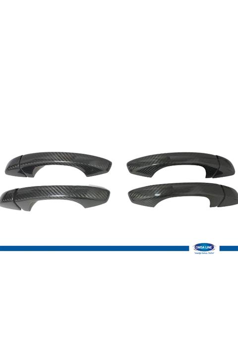 Omsa Seat Ateca Kapı Kolu 4 Kapı 8 Prç. (Karbon) 2016 ve Sonrası