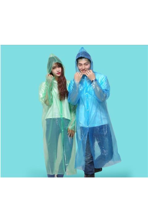 centermillennium Çıtçıtlı Tek Kullanımlık Yağmurluk Kullan At 5 Adet