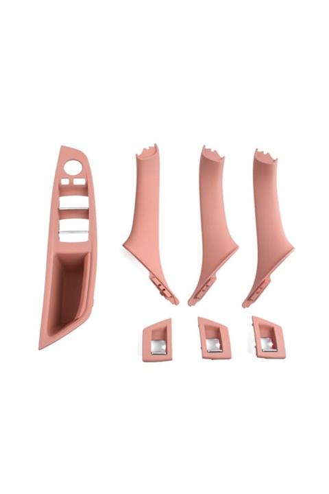 OEM Bmw 5 Serisi F10 F11 F18 518d 520d Için Kahverengi Iç Kapı Kolu Tutamağı Seti 7 Parça