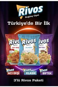 Rivos Buğday Cipsi 3'lü