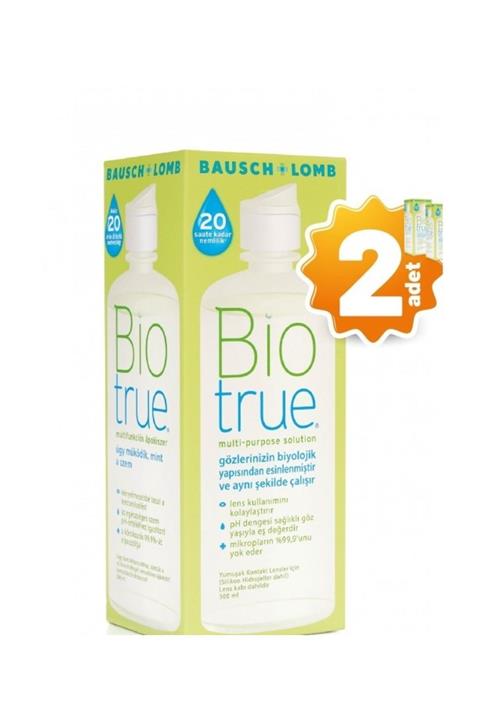 Biotrue 120 ml Lens Solüsyonu X 2 ADET