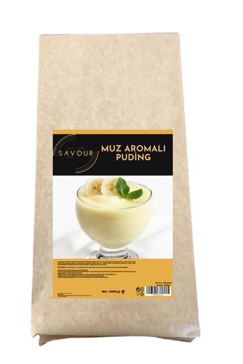 SAVOUR Muz Aromalı Puding - 3000gr