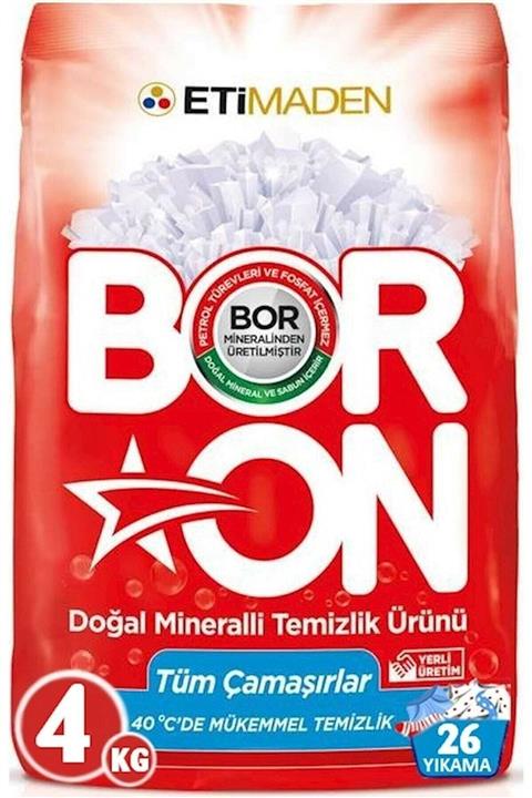 Boron Çamaşır Deterjanı Boron 4 kg 26 Yıkama