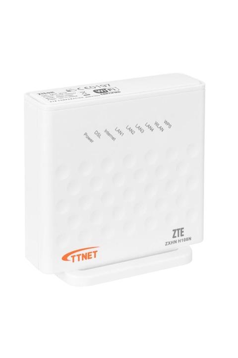 Daix Ttnet Zte Zxhn H108n 4 Port Kablosuz Adsl Modem Router 300 Mbps