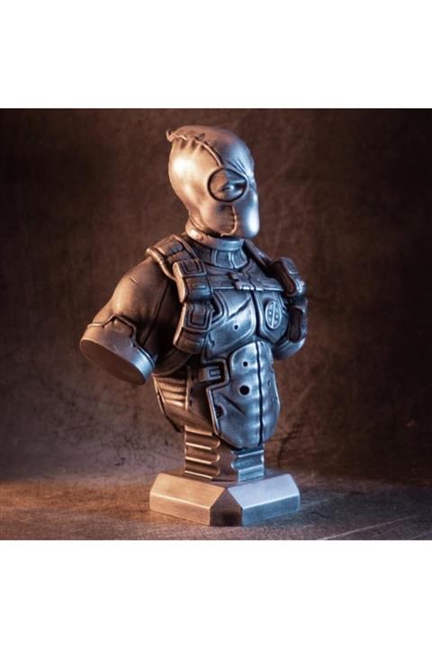 Ekin Hediyecilik Gri 3d Ekspres Deadpool Figür