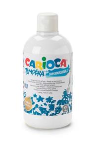 CARIOCA Beyaz Tempera Yıkanabilir Poster Boya 500 ml