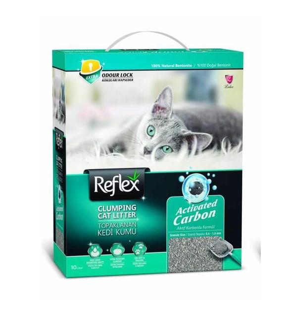 Reflex Aktif Karbonlu Süper Hızlı Topaklanan Kedi Kumu 10 lt