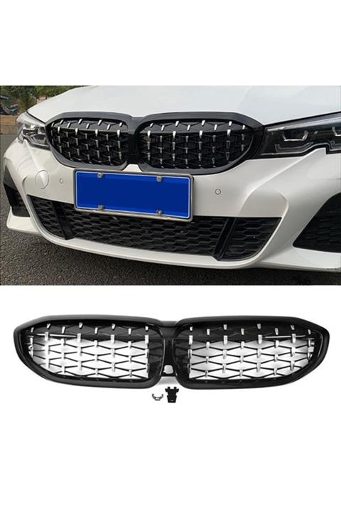 Universal Bmw 3 Serisi G20 Ön Panjur Böbrek Diamond Model Oem