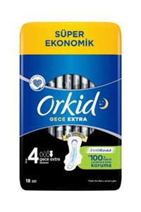 Orkid Ultra Extra 4 lü Gece Extra -18 li x3