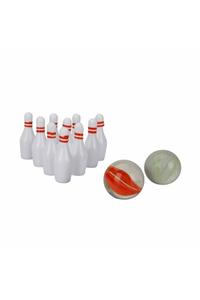 Sunman Yılın Ilk Fırsatları - Mini Bowling Oyun Seti - ™ Beyaz At®