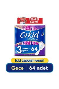 Orkid Platinum Gece Cesaret Paketi 64'lü