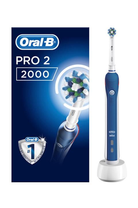 OralB Pro 2000 Şarj Edilebilir Diş Fırçası Cross Action