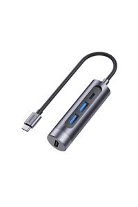 Joyroom S-h113 4'ü 1 Arada Type-c Hub Çoğaltıcı Adaptörü, 2*usb3.0 + Pd Hızlı Şarj + Hdmı