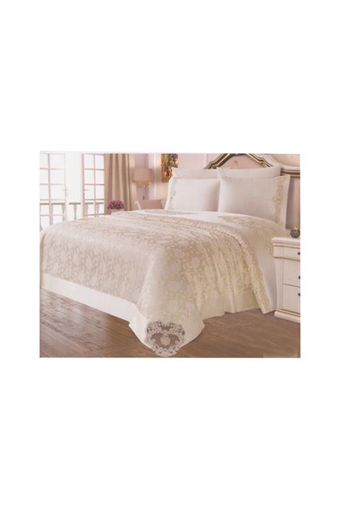 Evsay Selin Fransız Güpürlü Pike Takımı Ebru