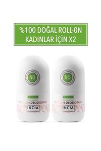Incia Doğal Roll-on Deodorant For Women 50 ml X 2