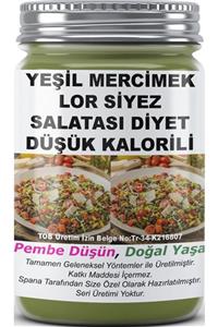 SPANA Yeşil Mercimek Lor Siyez Salatası Diyet Düşük Kalorili Ev Yapımı Katkısız 330gr