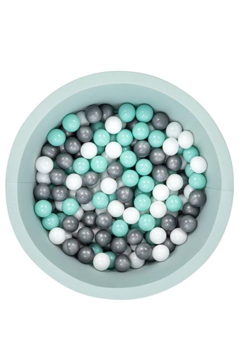 Wellgro Bubble Pops Mint Top Havuzu -mint/beyaz/gri Top