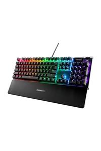 SteelSeries Apex 5 Hibrit Mekanik Gaming Klavye - Oled Ekran - Bilek Desteği - Türkçe Q