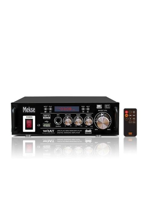 MEKSE Ua-105 Bluetooth Usb Uk Girişli 220v-12v Stereo Amfi